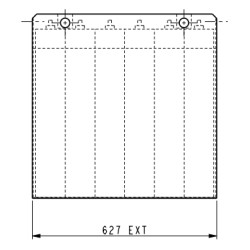 Batterie 48V 625Ah Fenwick E16, Jungheinrich EFG216, Still R20-16