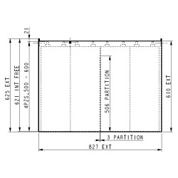 Batterie 48V 500Ah Jungheinrich EFG213, Fenwick E16, Clark TM12, Caterpillar EP15