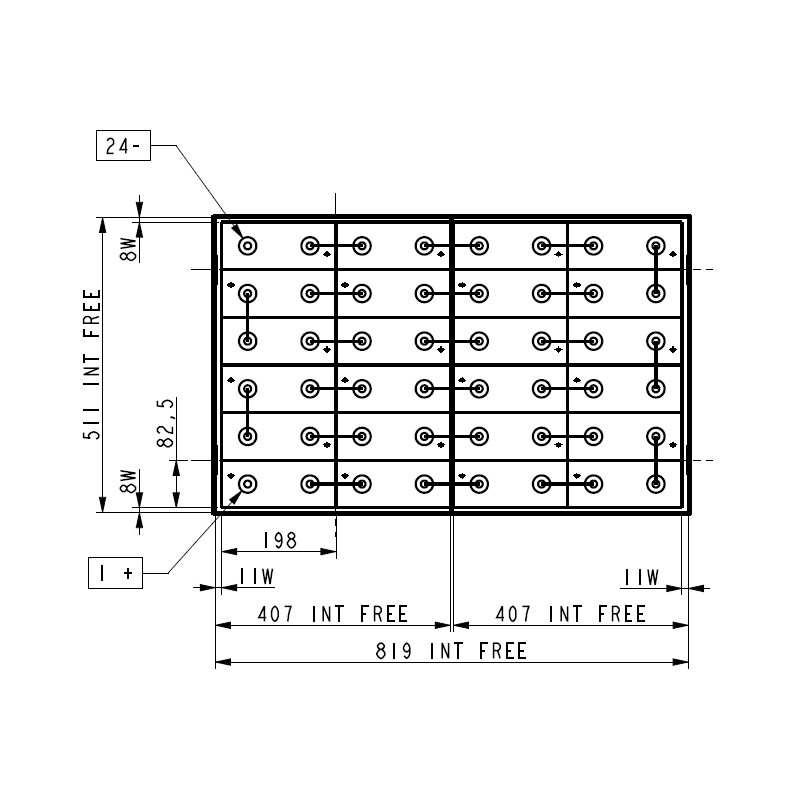 Batterie 48V 500Ah Jungheinrich EFG213, Fenwick E16, Clark TM12, Caterpillar EP15