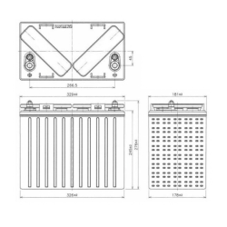 Batterie de Traction - Batterie 12V 150AH - Raynal Batteries