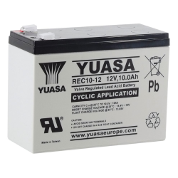 Yuasa REC10-12 – 12V 10AH C20 – AGM Cyclage