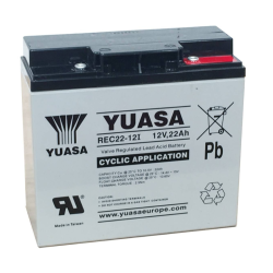 Yuasa REC22-12I – 12V 22AH C20 – AGM Cyclage