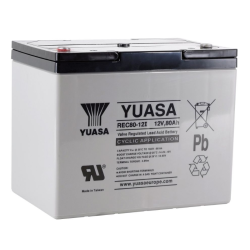 Yuasa REC80-12 – 12V 80AH C20 – AGM Cyclage