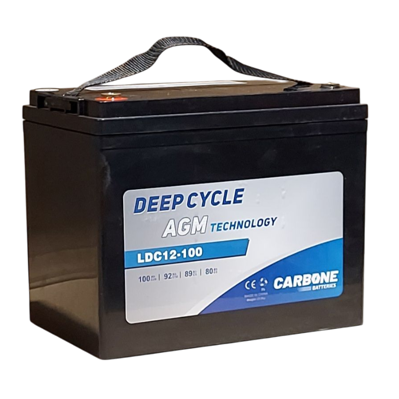Batterie - Leoch - LDCL12-100 - 12V - 100Ah - Raynal Batteries