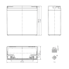 Leoch LDC12-26 – 12V 26AH C20 – AGM Cyclage