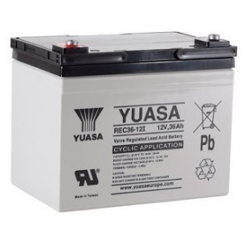 Yuasa REC36-12 / 12V 36Ah Batterie véhicules électriques Yuasa REC36-12