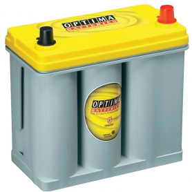 Optima YTR2.7 / 12V 38Ah Batterie engins manutention Optima jaune YTR2.7