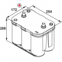 Batterie démarrage Optima rouge RTC4.2