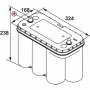 Batterie bateau Optima bleue BTDC5.5