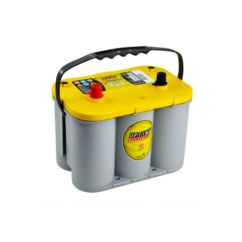 Batterie camping car Optima jaune YTS4.2