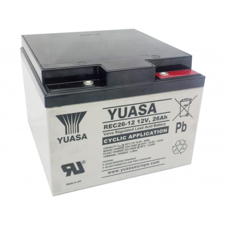 Batterie véhicules électriques Yuasa REC26-12