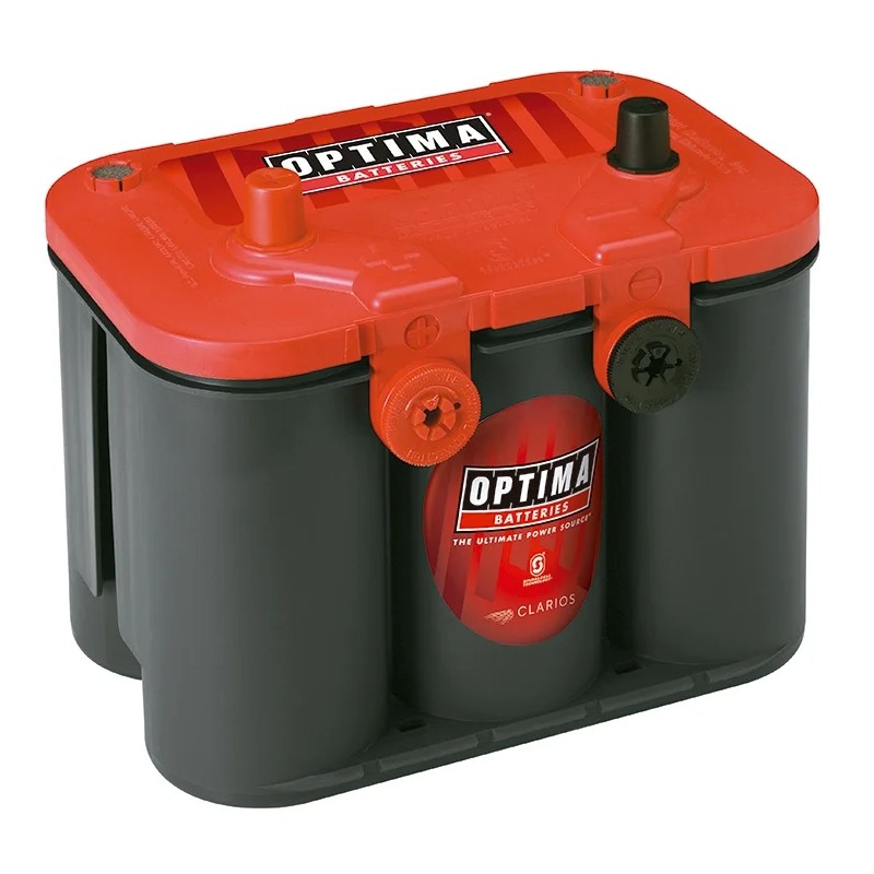 Batterie démarrage Optima rouge RTU4.2