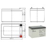 Batterie plomb AGM Yuasa Y12-12