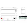 Batterie plomb AGM Yuasa Y2.1-12