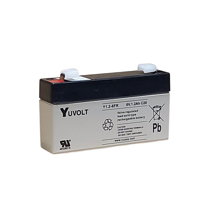 Batterie AGM plomb Yuasa Y1.2-6FR