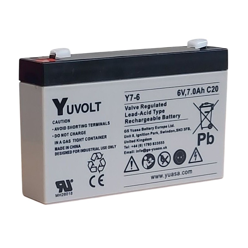 Batterie plomb AGM Yuasa Y7-6