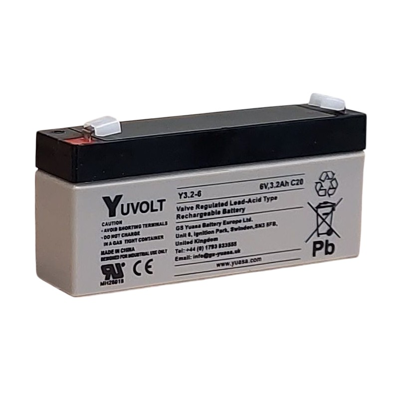 Batterie AGM plomb Yuasa Y3.2-6