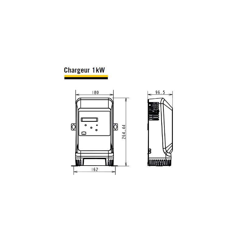 Chargeur Enersys Impaq 12V 1kW 36A (Lifetech)