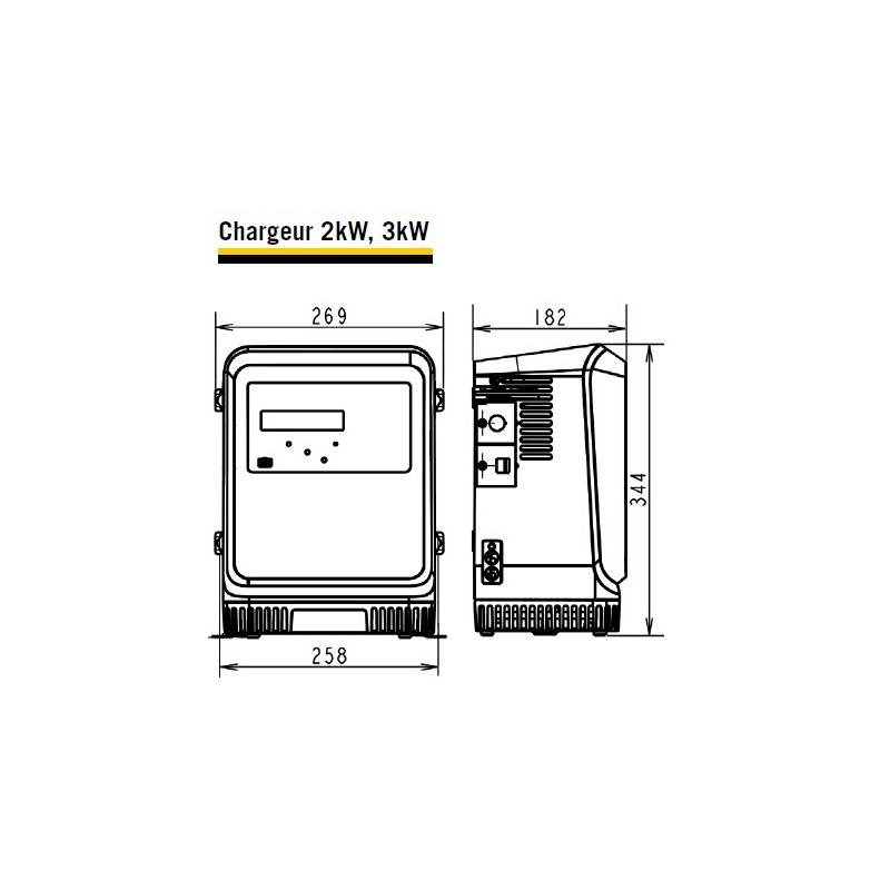 Chargeur 24V 2kW 49A LifeTech 
