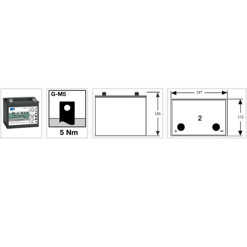 Sonnenschein GF12025YG / 12V 28Ah
