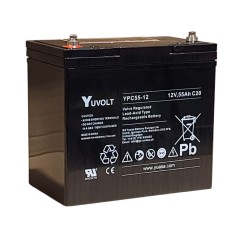 Batterie fauteuil roulant Yuasa YPC55-12
