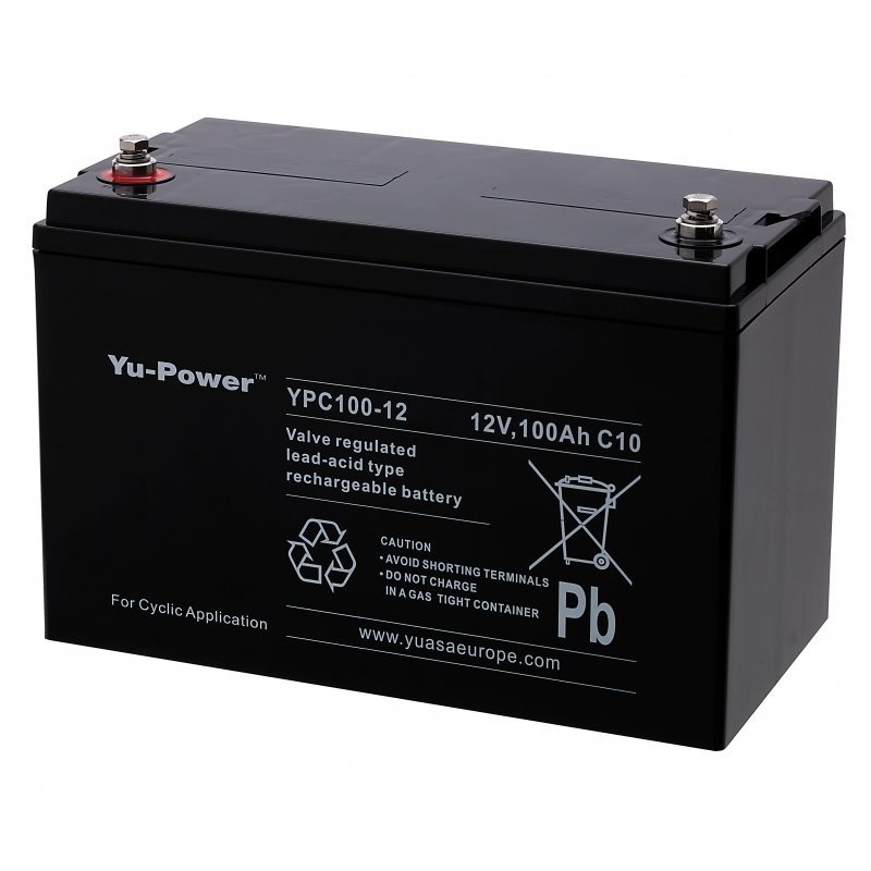 Batterie fauteuil roulent Yuasa YPC100-12