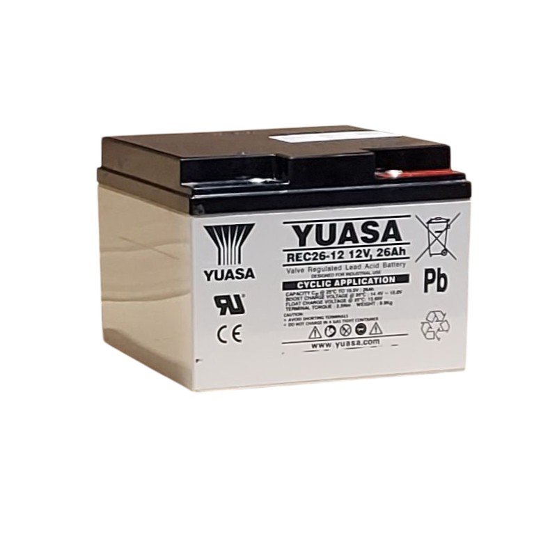 Batterie véhicules électriques Yuasa REC26-12