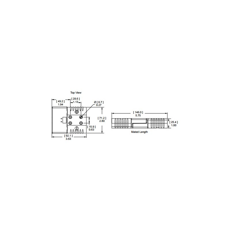 Prise chargeur/batterie SBE160 Noir