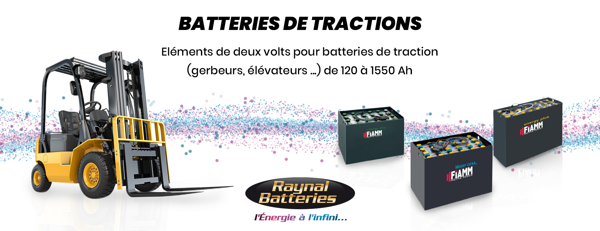 Batteries tractions